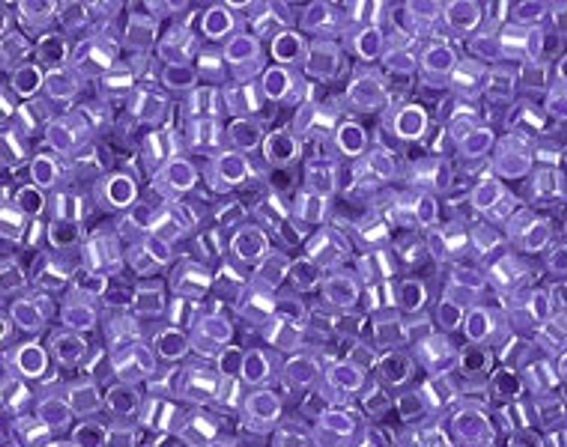 Perler 249 - Lined crystal/purple 