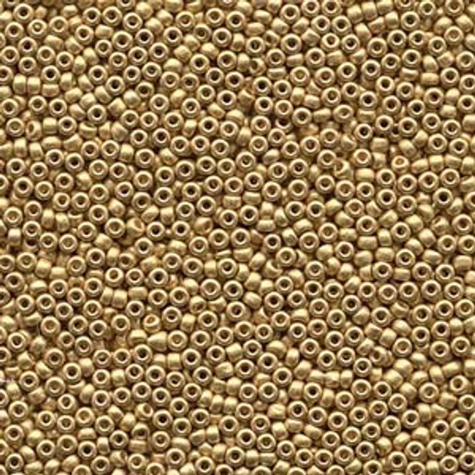 Hovedbilde Perler 331 - Matte metallic bright yellow gold