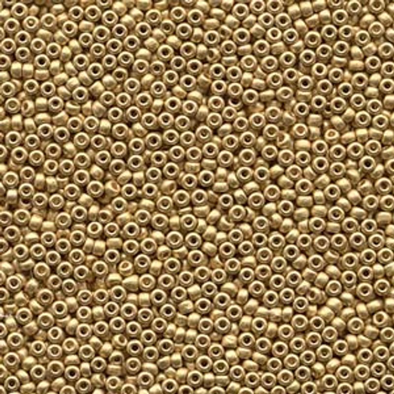 Perler 331 - Matte metallic bright yellow gold
