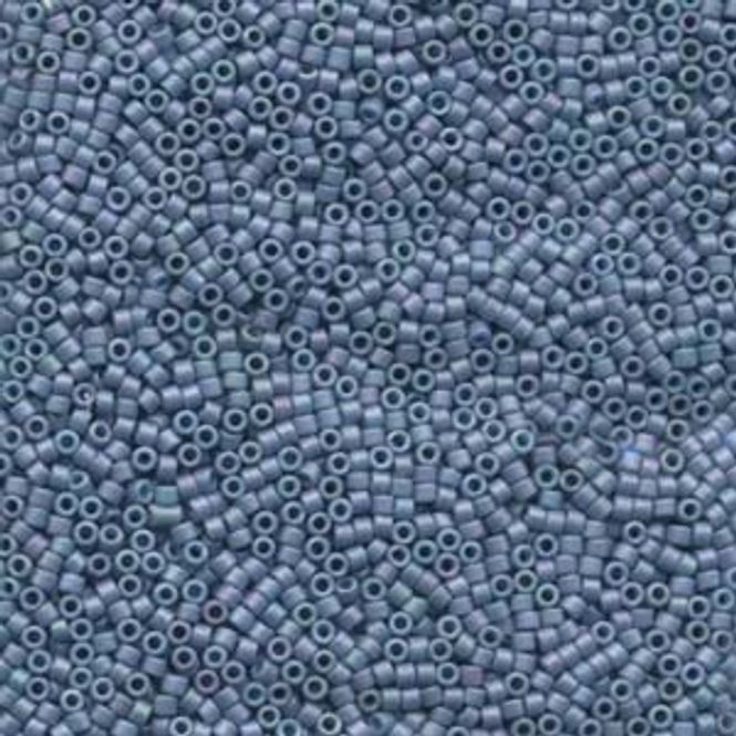Hovedbilde Perler 376 - Matte metallic light grey blue