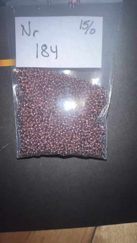 Mini 184 lilla med sølv inni