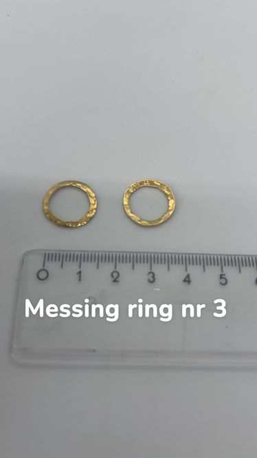 Hovedbilde messingring 3, 12 mm
