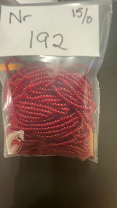 Hovedbilde Mini - 192 Rød transparent 